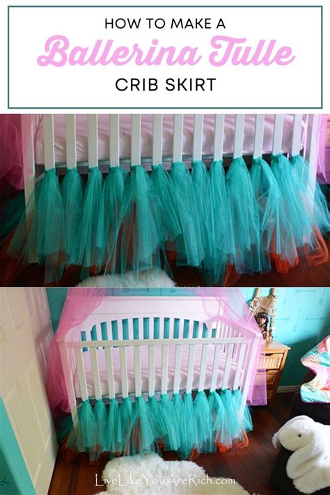 Tutorial On How To Make A Ballerina Tulle Crib Skirt With Photos