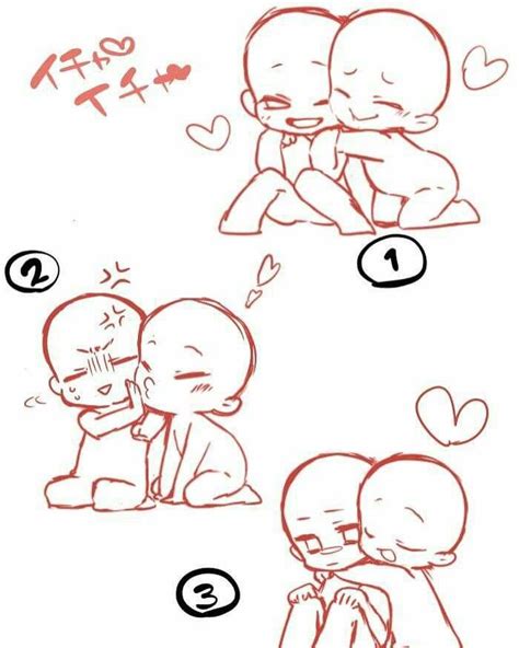 Couple poses drawing couple poses reference cute couple poses anime poses reference hand reference drawing base manga drawing drawing chibi pose reference (simple chibi base set #27) by nukababe on deviantart. Chibi anatomy and pose references! If you know the artists ...