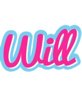 Will Logo Name Logo Generator Popstar Love Panda Cartoon Soccer America Style