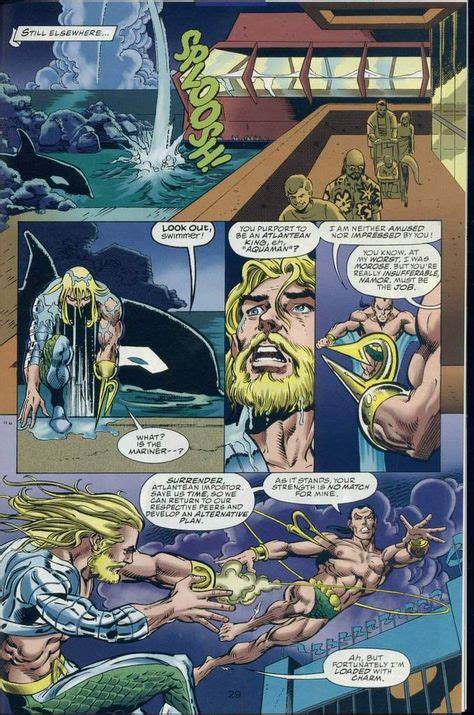 Aquaman Vs Namor Comic Books Comic Book Cover Book Cover