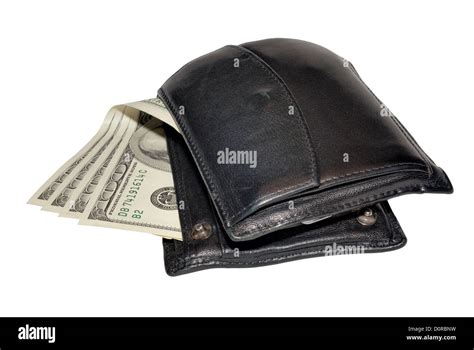 Wallet With Money Stock Photo Alamy