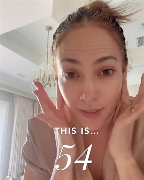 Jennifer Lopez Gives Fans ‘no Filter Look At Her Skincare Routine