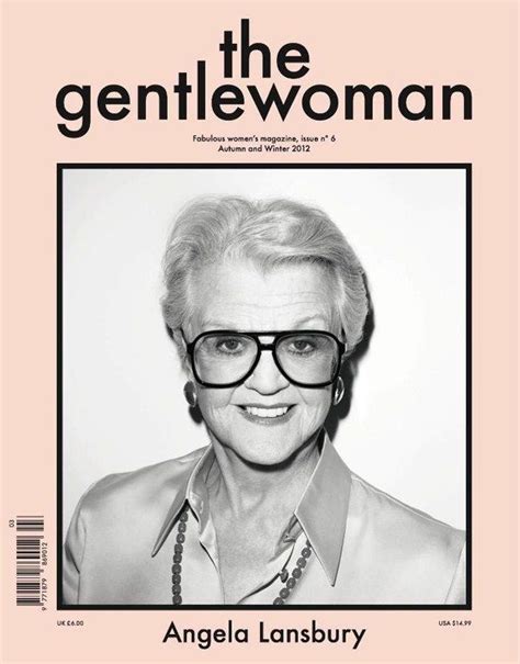 Angela Lansbury By Terry Richardson The Gentlewoman Cover