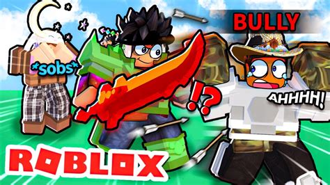 I Destroyed A Toxic Bully In Roblox Bedwars Youtube