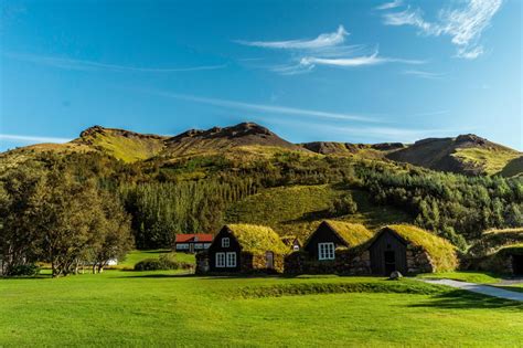 Icelandic Turf Houses Free Stock Photo Download 374