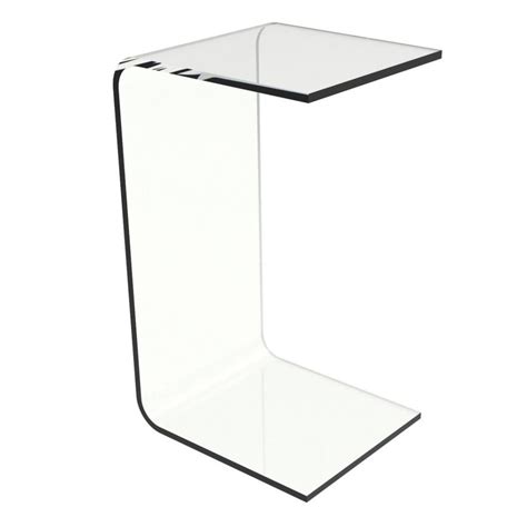 Up to 20% off at macy's. Lavish Home Acrylic Clear Modern C-Style Vertical End Table-HW0200012 - The Home Depot
