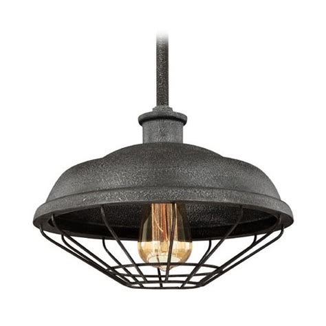 New outdoor barn lights will provide ample downward light in a farmhouse lighting style. Farmhouse Barn Light Outdoor Hanging Light Grey Metal ...