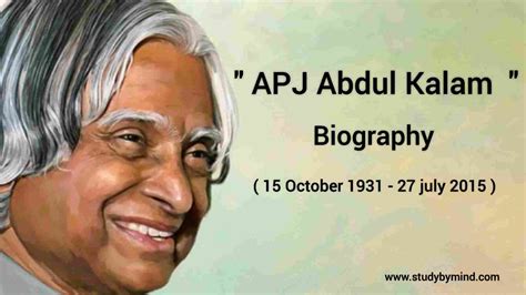 Apj Abdul Kalam Biography Education Awards Discovery