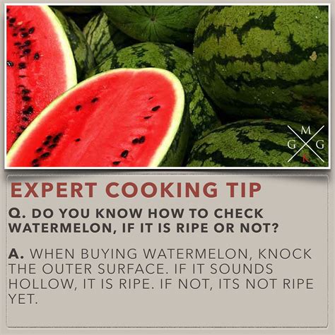 Do You Know How To Check Watermelon If It Is Ripe Or Not [kitchen Tips] My Ginger Garlic Kitchen