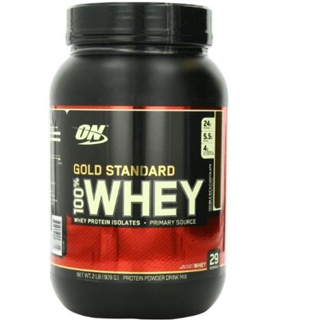 Optimum Nutrition Gold Standard 100 Whey Protein Powder Double Rich