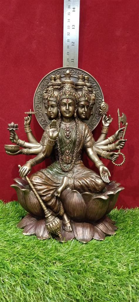 Gayatri Statue Goddess Gayatri Statue 10 inches Goddess | Etsy