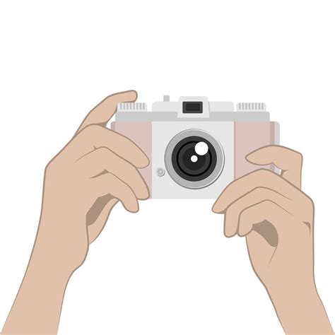 Hand Holding Camera Vector Art Icons And Graphics For Free Download