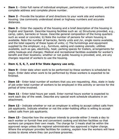 8 Sample Instructions Sample Templates