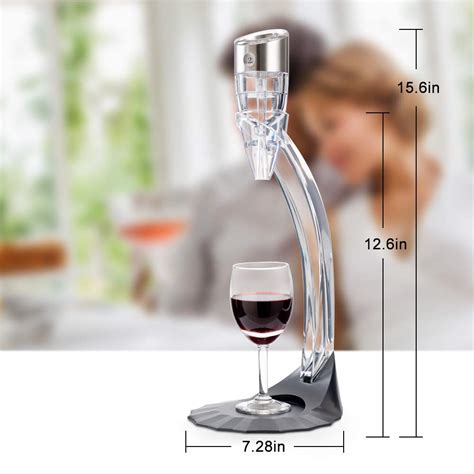 Secura Deluxe Wine Aerator Aerating Pourer Spout And Decanter With 6 Speeds Of 638339650964 Ebay