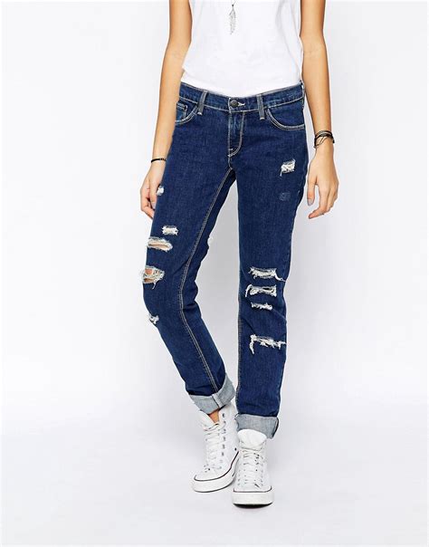 Lee Jeans Lee Jeans Jade Elvis Ripped Skinny Jeans At Asos