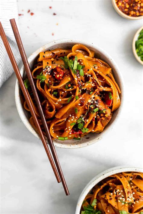 Spicy Chili Garlic Noodles Eat With Clarity