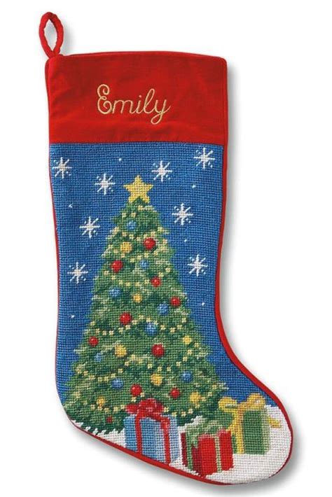 20 Personalized Christmas Stockings Embroidered And Monogrammed