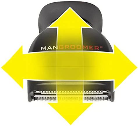 Mangroomer Back Hair Shaver Replacement Complete Attachment Head With