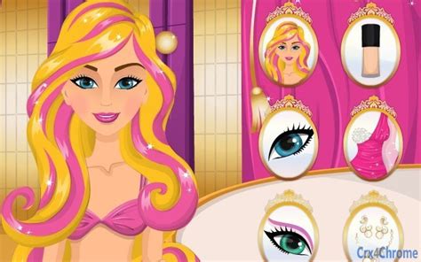 Barbie Hair Salon 30 Crx Free Fun Extension For Chrome Crx4chrome
