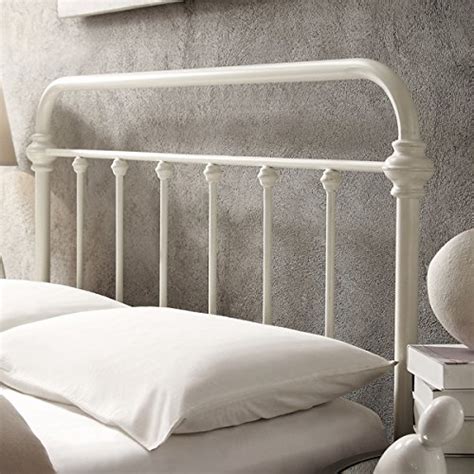 White Antique Iron Metal Bed Frame Vintage Bedroom Furniture Rustic Wrought Country Dark Bronze