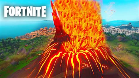 New Fortnite Volcano Event Right Now Nexus Event Opening Loot Lake
