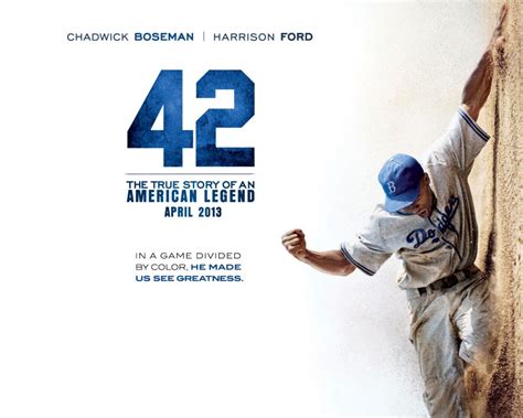 The scene in 42 randomly shows jackie shaking hands with two white men at home plate instead, none of whom are george. 42-jackie-robinson-movie-hd-wallpaper - Serendipity ...