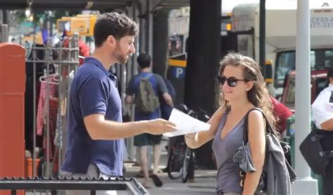 Offline Dating Is Just Comedian Scott Rogowsky Handing Out Flyers To