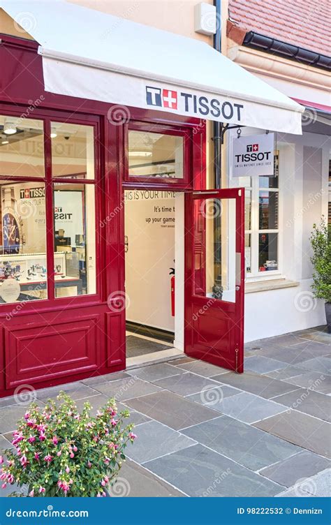 Tissot Boutique In La Vallee Village Editorial Photography Image Of