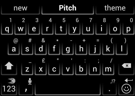 Pitch Is A New Swiftkey Theme Designed To Appeal To Amoled Smartphone