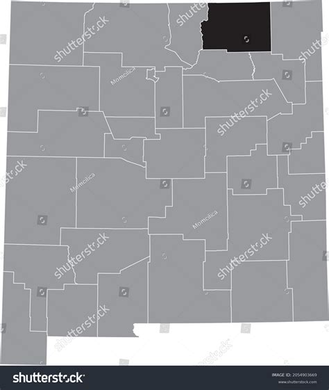 Black Highlighted Location Map Of The Colfax Royalty Free Stock