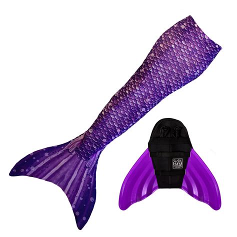 Sun Tail Mermaid Swim Set Paradise Purple Mermaid Tail Purple