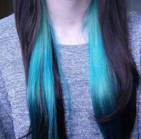 Electric Blue Turquoise Hair Hair Teal Hair