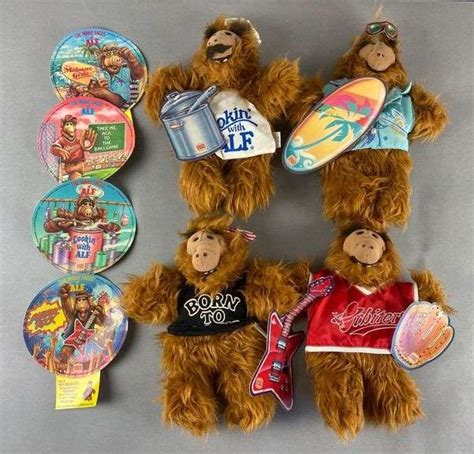 Group Of 1988 Alf Alien Hand Puppets From Burger King Matthew Bullock