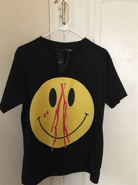 Vlone Vlone Smiley Face Tee Grailed