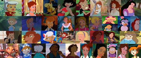 From the minds of don bluth, nickelodeon, studio ghibli, dreamworks, and. The Non Disney Girls from the 90's by Hillygon on DeviantArt