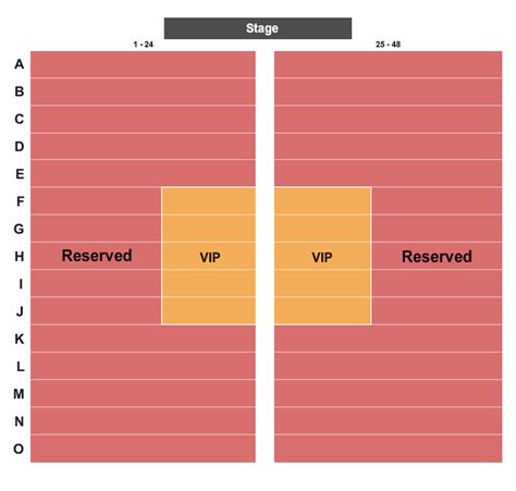 Levitt Pavilion Seating Chart