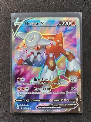 Heatran V Full Art Pokemon Card Astral Radiance Ebay