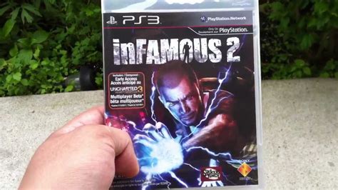 Ps3 Infamous 2 Prerelease Unboxing Youtube