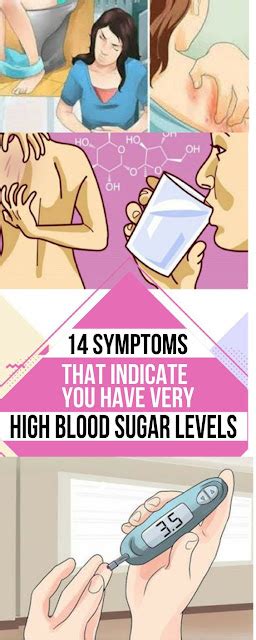 Symptoms That Indicate You Have Very High Blood Sugar Levels Warm Up