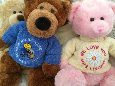 Great gift ideas for male teachers. Teacher gift ideas. Personalised teddy bears, Australia ...