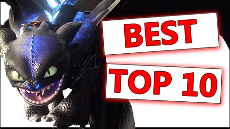 Top 10 Best Dragons How To Train Your Dragon Dragons Rise Of Berk