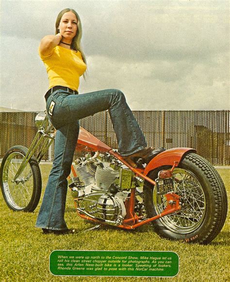 Tsy Saturday Sloppy Seconds Chopper Bike Motorcycle Girl
