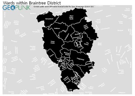 Map And Details For Braintree District Council Local Authority