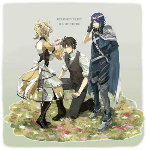 Fire Emblem Awakening Lissa Making Flower Crowns For Frederick And Chrom Fire Emblem