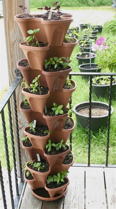 Stack A Pot The Owner Builder Network Aeroponic Gardening Container