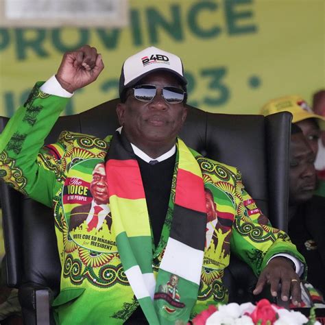 Emmerson Mnangagwa Es Reelegido Como Presidente De Zimbabue 26082023 Sputnik Mundo