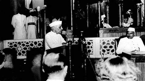 15 August 1947 When Nehru Talked Of Tryst With Destiny Gandhi Warned