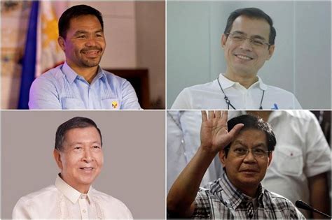 4 Philippine Presidential Candidates Say Wont Quit Race Despite Trailing Far Behind The