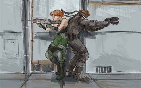 Metal Gear Solid Solid Snake Wallpapers Hd Desktop And