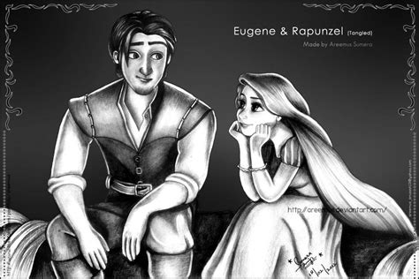 Eugene And Rapunzel Completed Art By Areemus On Deviantart